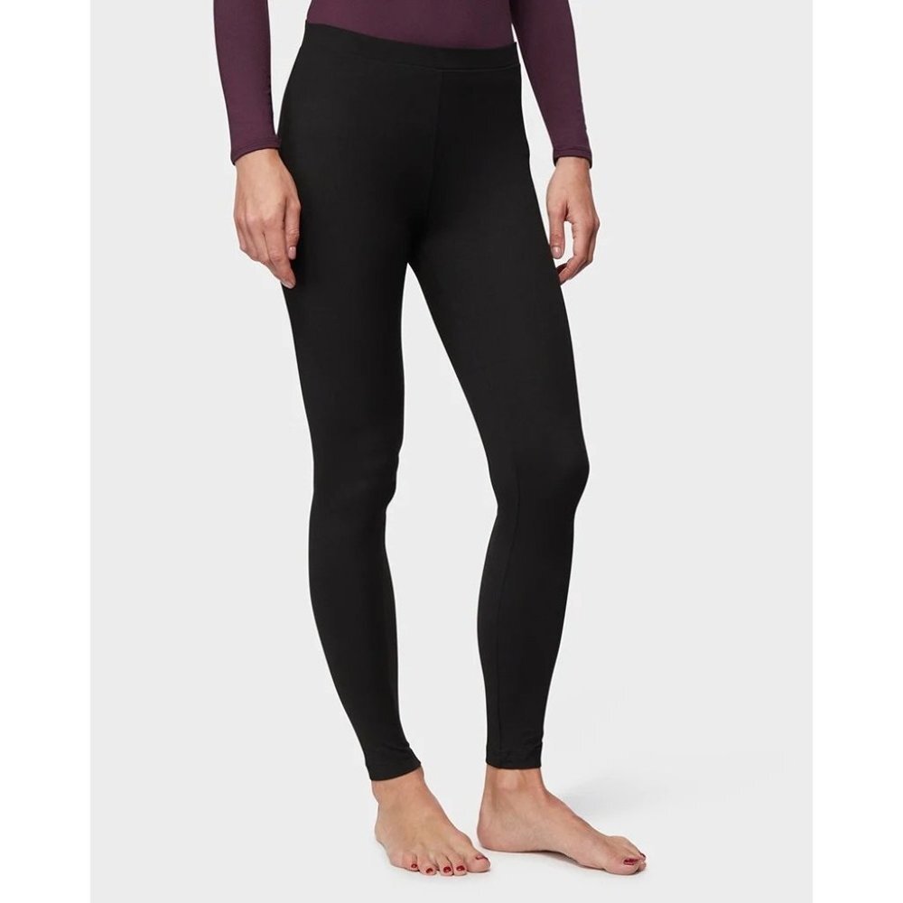32 Degrees WOMEN'S LIGHTWEIGHT BASELAYER LEGGING in Black Size Large‎